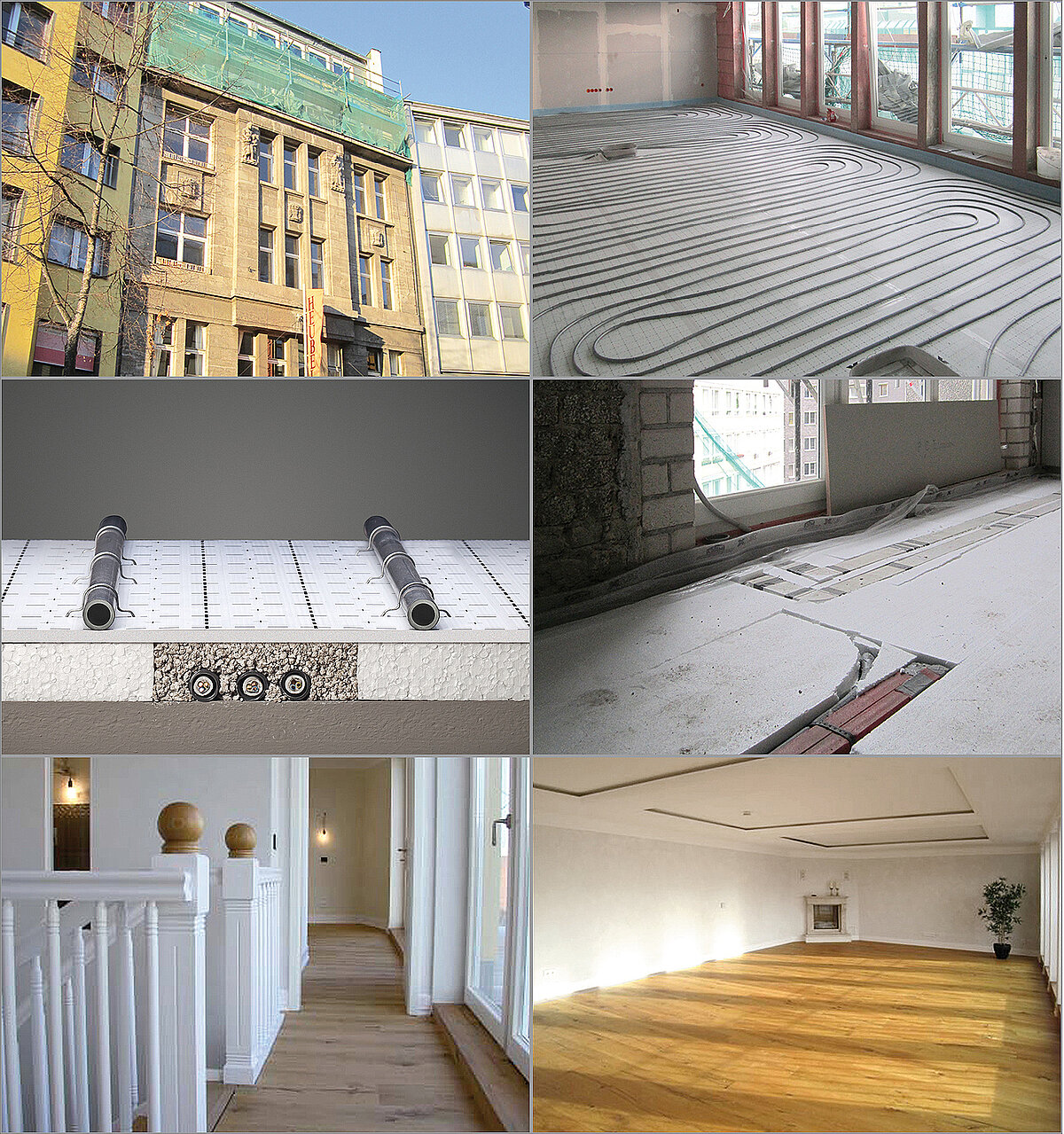 Bilder des Dachgeschoss-Ausbaus