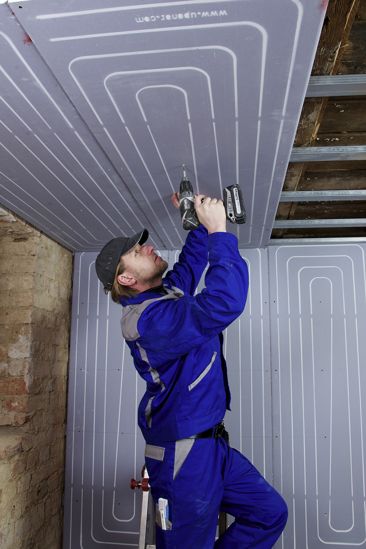 Modulbauweise für die Decke